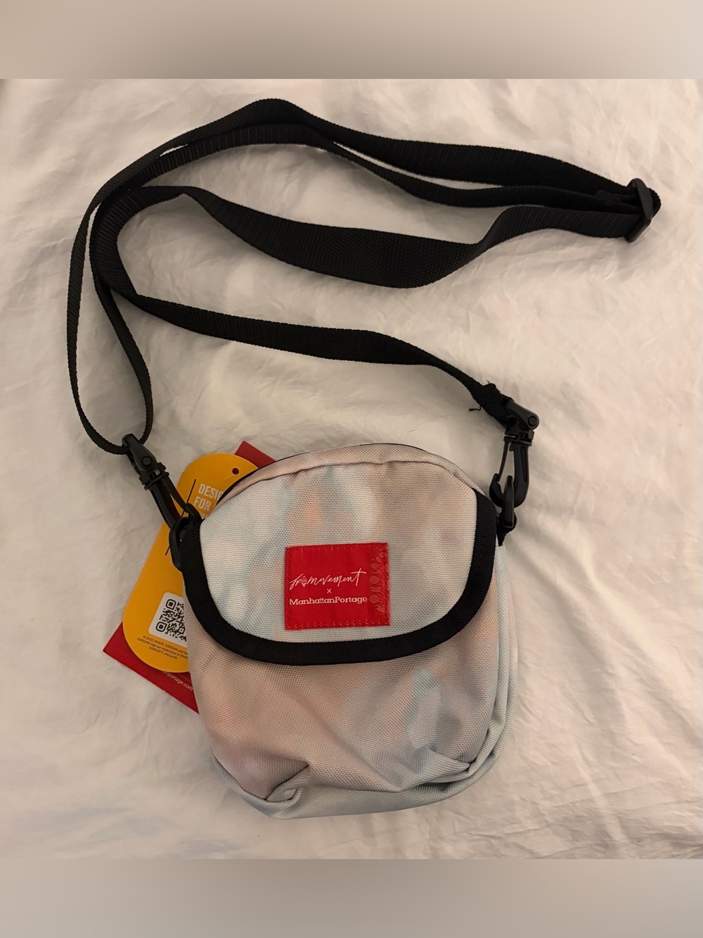 Free People Movement x Manhattan Portage Mini Crossbody Bag NWT